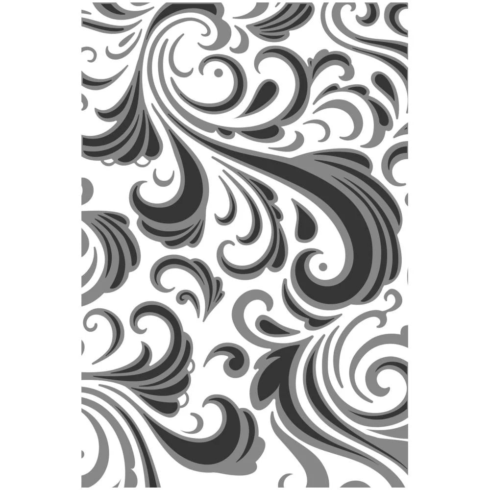 Sizzix - 3D Textured Impressions Swirls