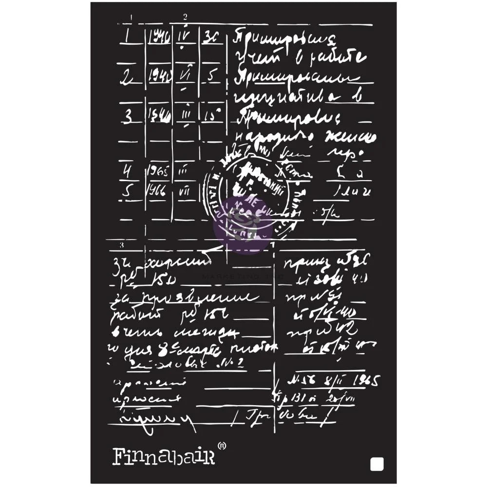 Finnabair Stencil - Documented