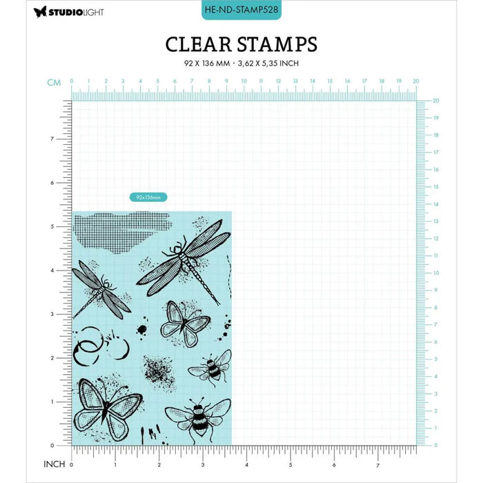 Studio Light  Clear Stamps- Natures Dream - Nature's Flight