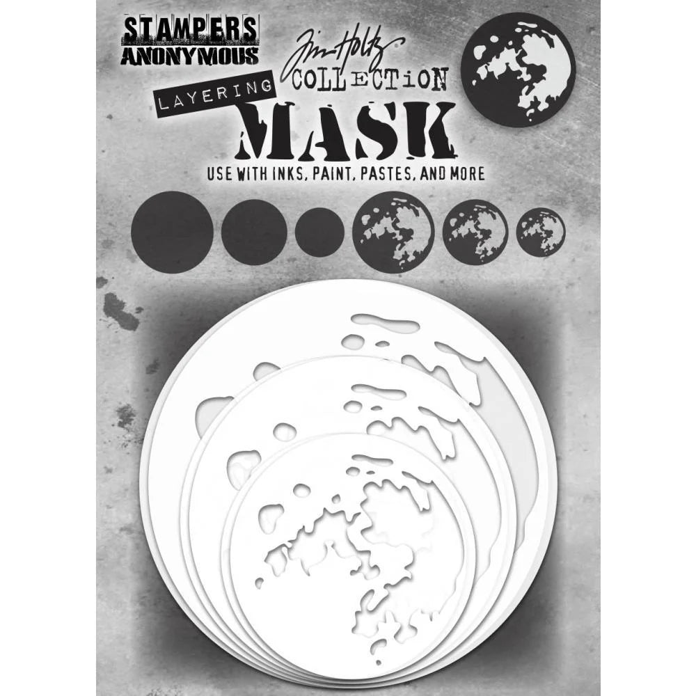 Tim Holtz Collection - Layering Mask - Moon