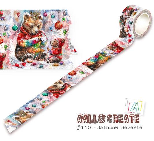 AALL & CREATE - Washi Tape  -Rainbow Reverie #110