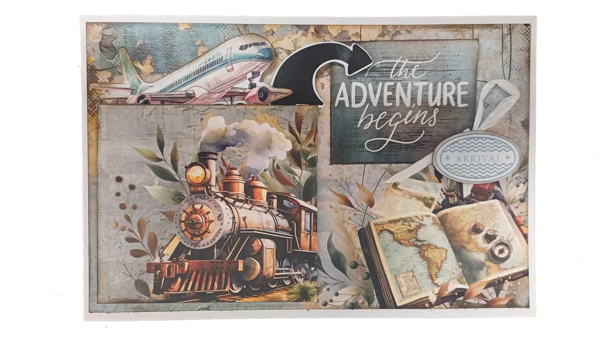 3 Quarter Designs -Adventures Return 6x4 Card Pack