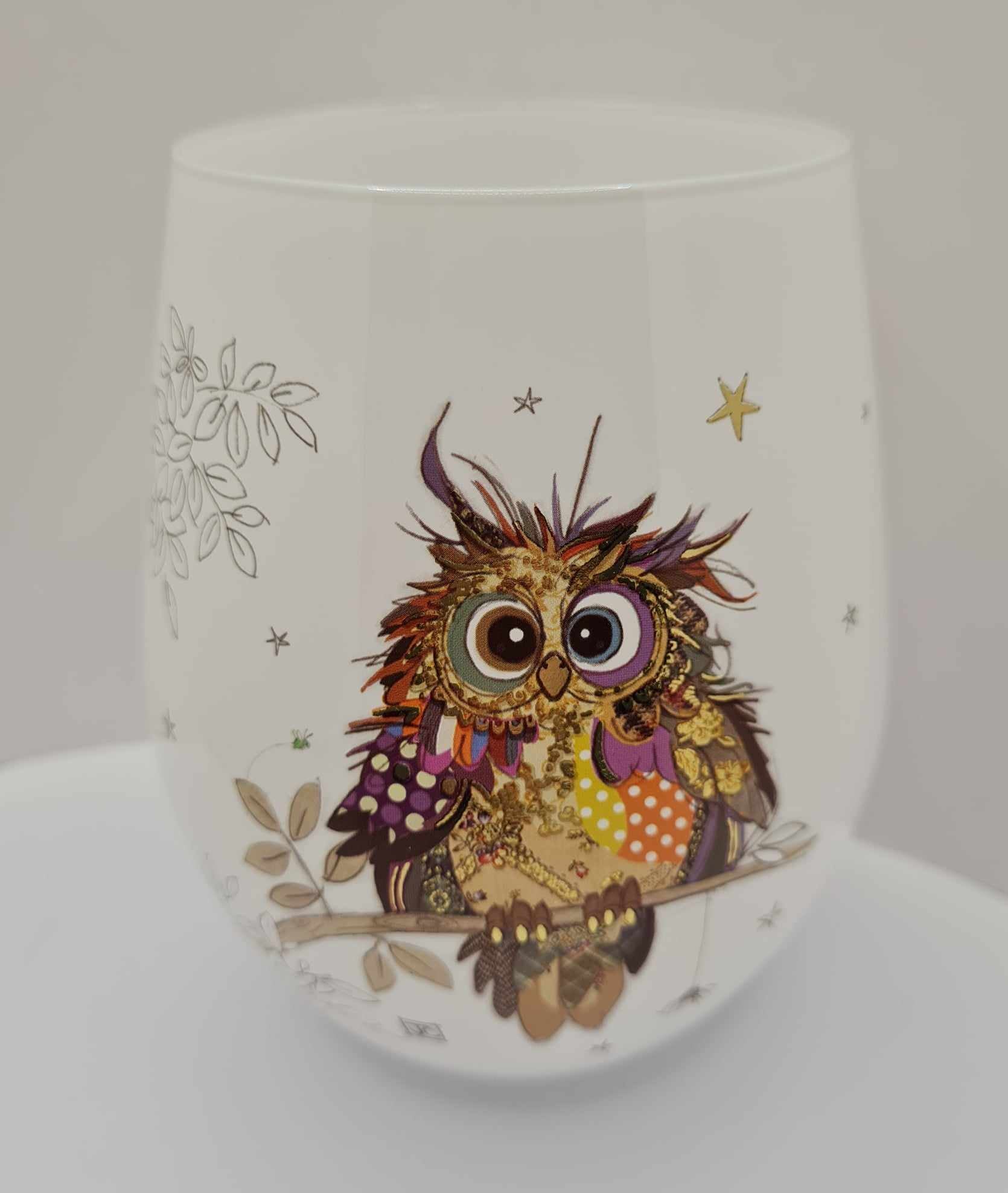 Bug Art Kooks Stemless Glass