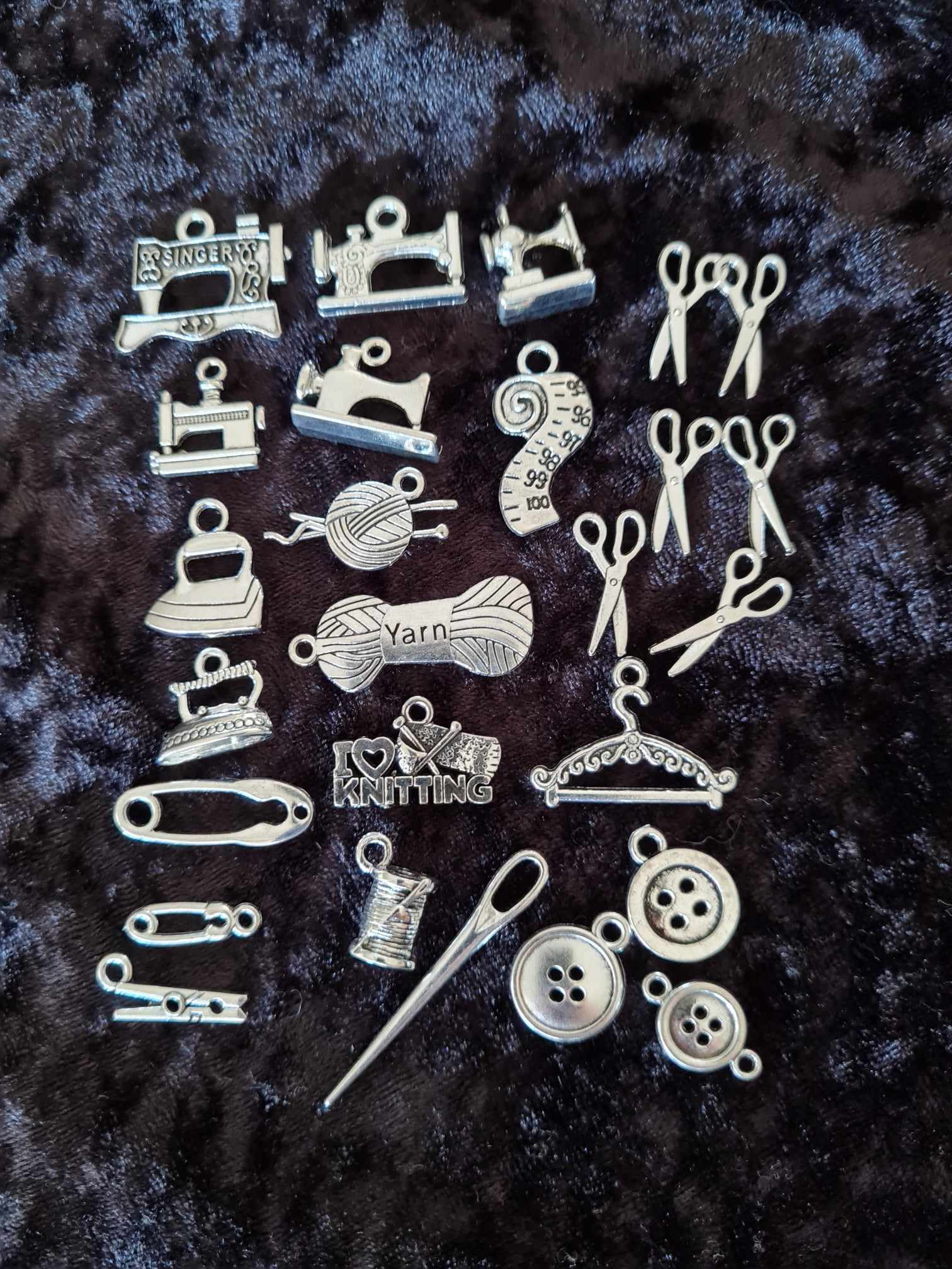 Metal Embellishments - My Sewing Kit