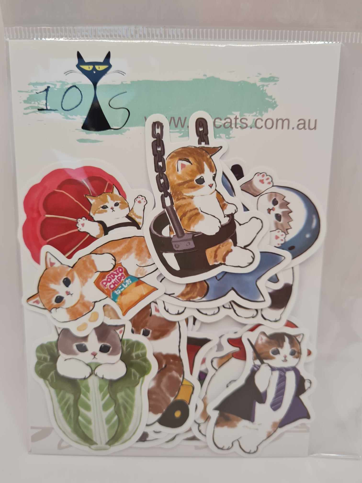 Purry Cat Stickers