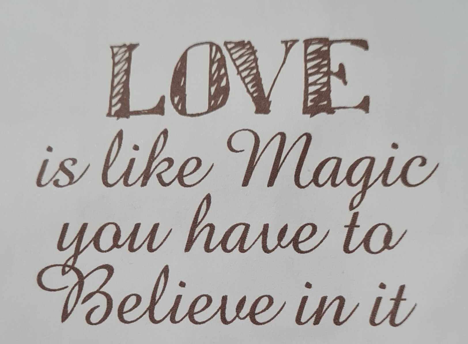 Kaszazz Rubber Stamp - Magic Love