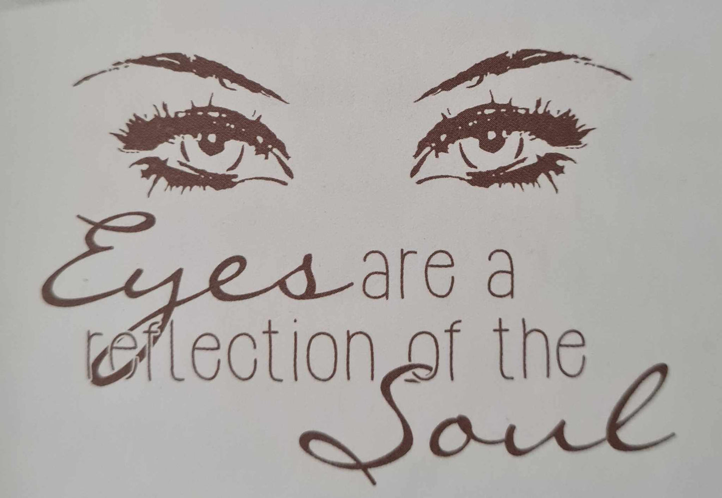 Kaszazz Rubber Stamp - Eyes Are The Soul