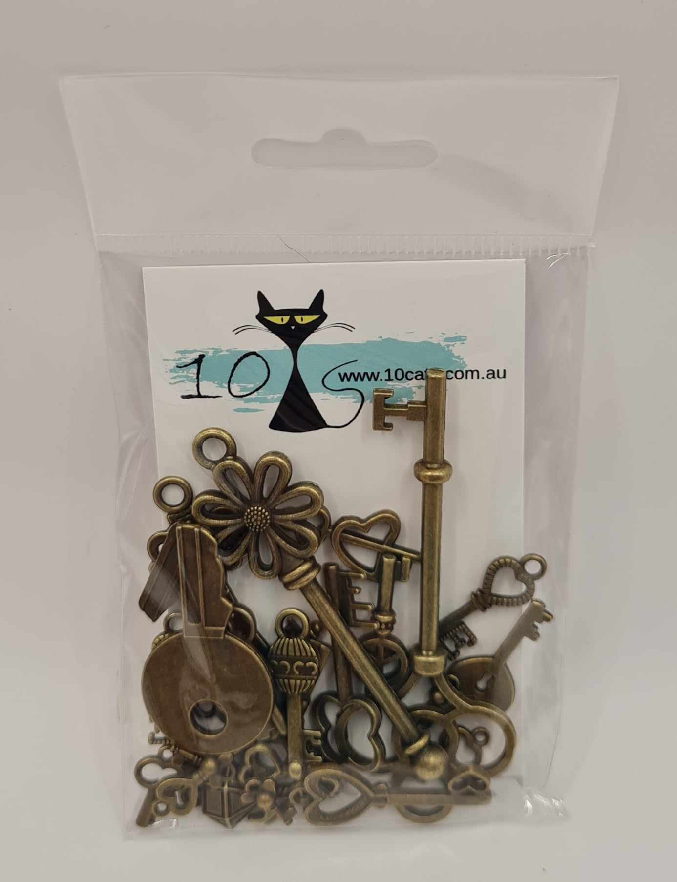 Metal Embellishments - Assorted Keys