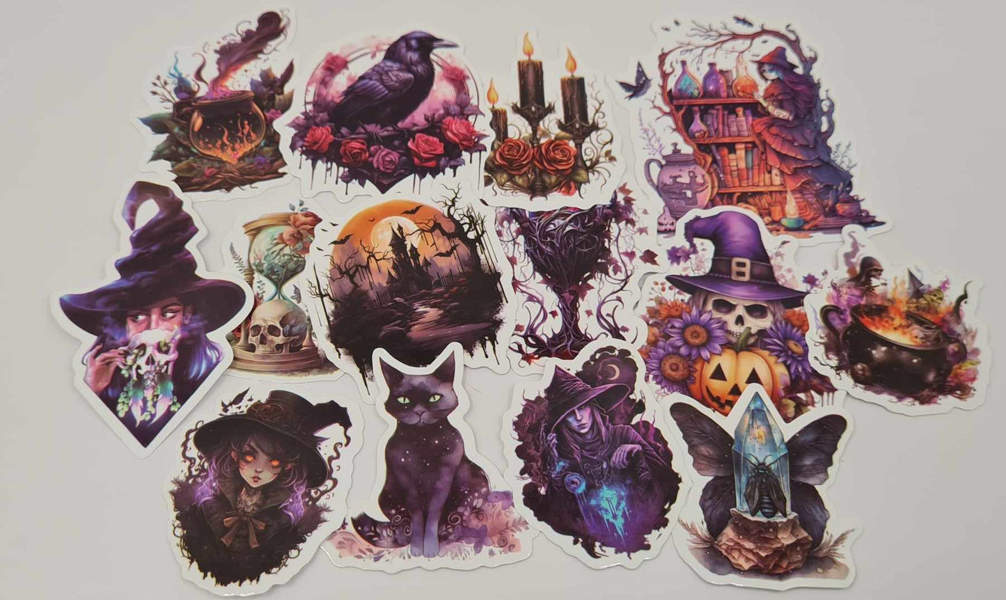 Dark Witch Stickers