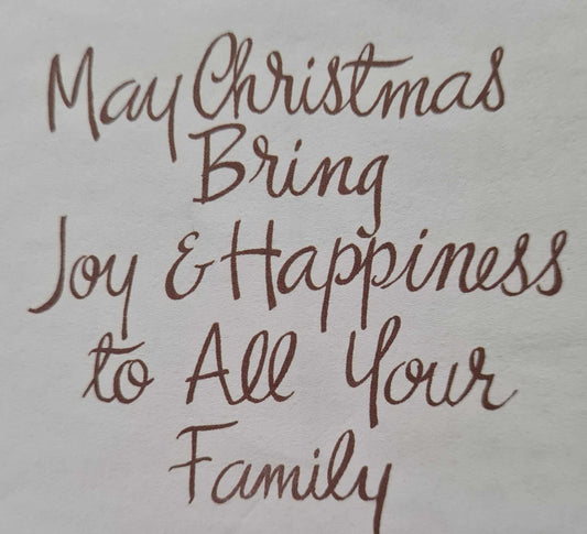 Kaszazz Rubber Stamp - Christmas Joy