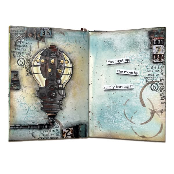 AALL & CREATE - A7 Stamps - Edison Glow #1228