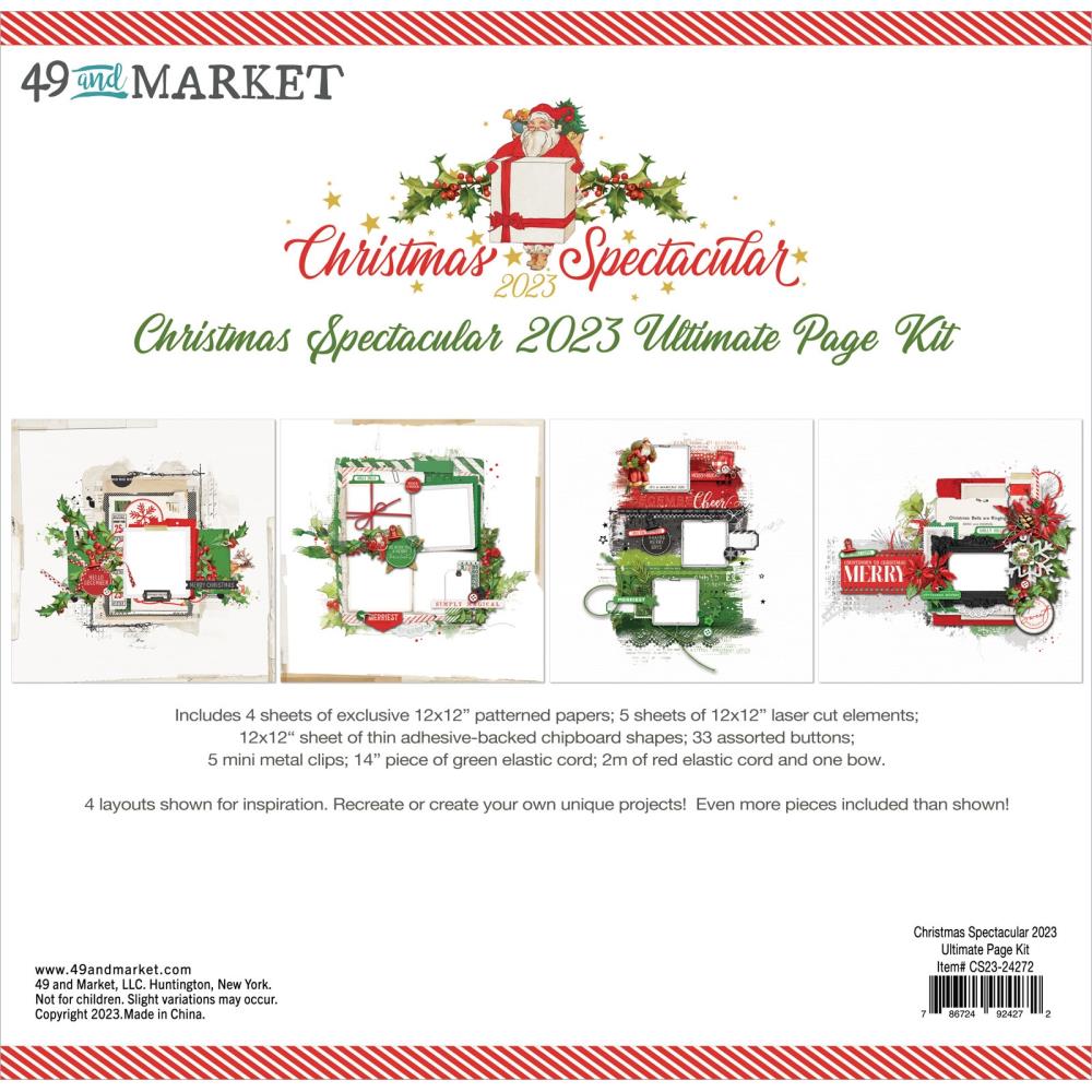 49 And Market Christmas Spectacular 2023 Ultimate Page Kit