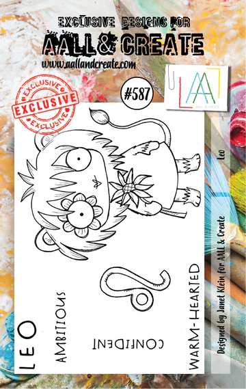 AALL & CREATE - A7 Stamps -Leo #587