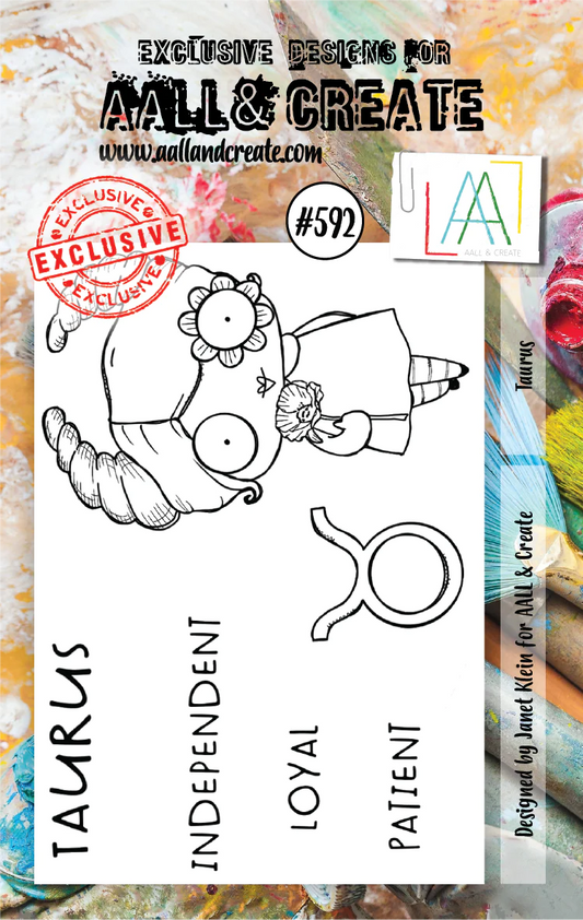 AALL & CREATE - A7 Stamps -Taurus #592