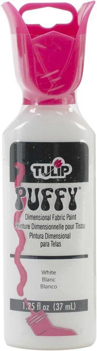 Tulip - Puffy Dimensional Fabric Paint - White