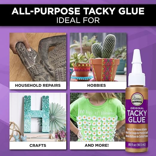 Aleene's Gold Multi Tacky Glue 3pk