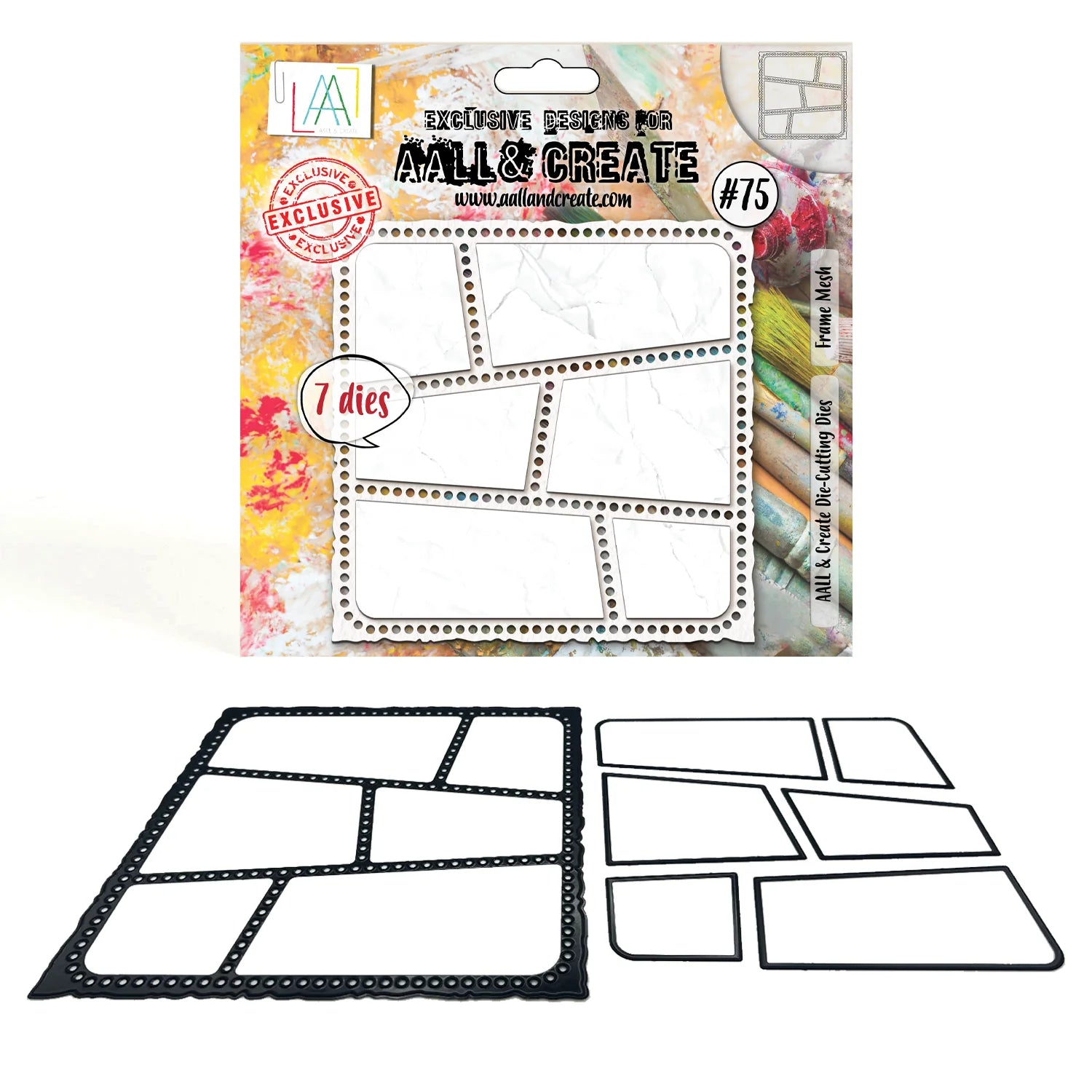 AALL & CREATE - Cutting Dies  - Frame Mesh #75