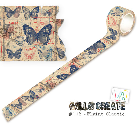 AALL & CREATE - Washi Tape  -Flying Classic # 116