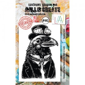 AALL & CREATE - A7 Stamps - Dashing Crow # 445