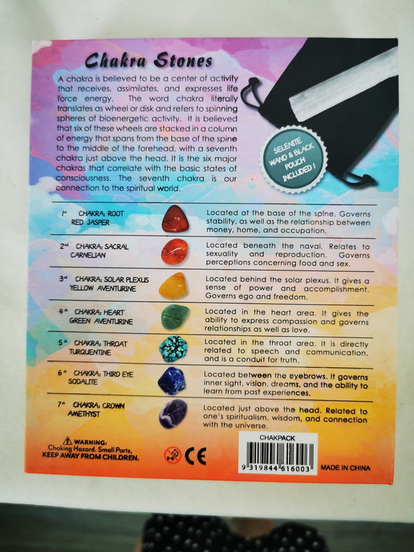 Chakra Stones Gift Pack