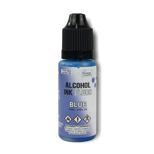 Alcohol Ink - Fluro Blue 12ml