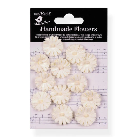 Little Birdie -Paper Flowers - Larisa Ivory Pearl