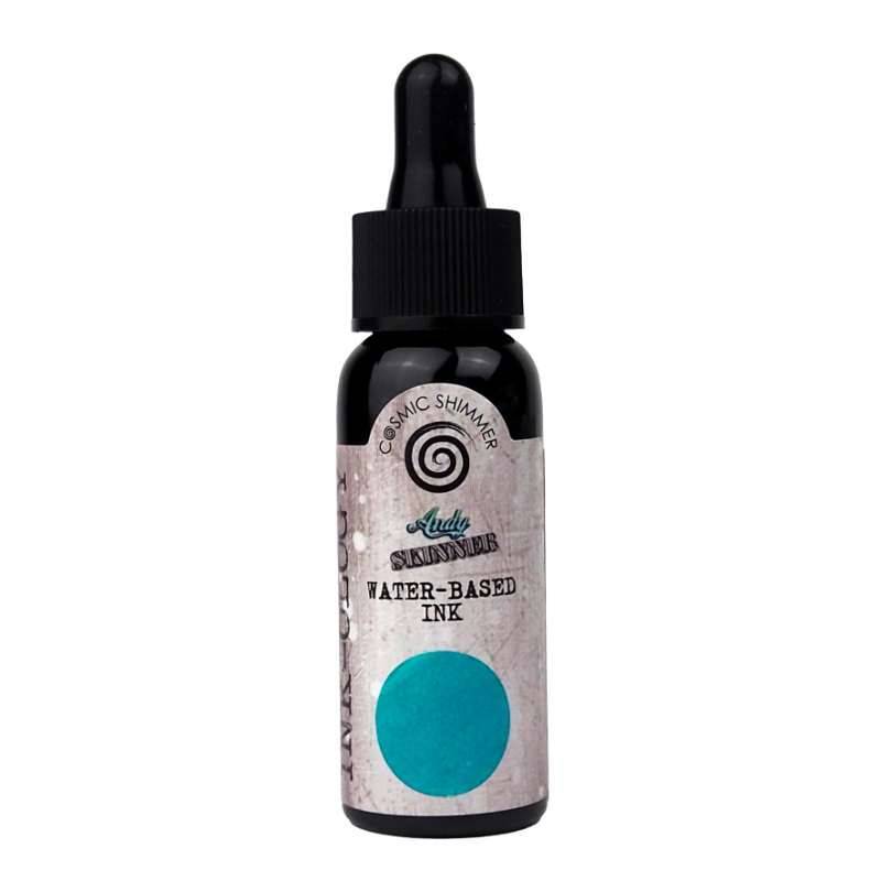 Cosmic Shimmer - Andy Skinner Ink Ology - Water-Base Ink  - Tuscan Teal