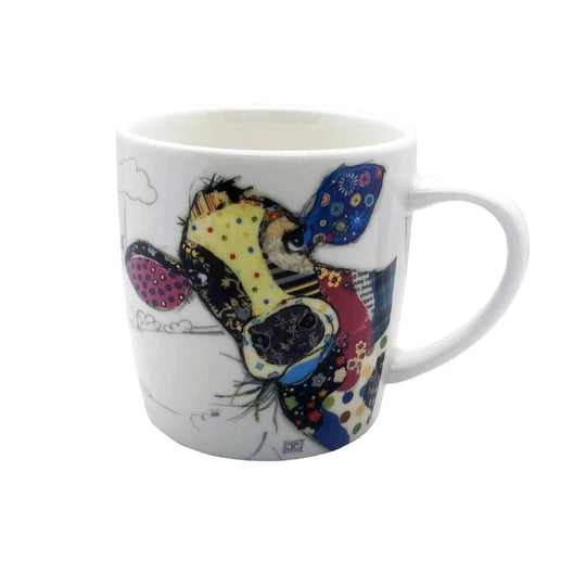 Connie Cow Bug Art mug