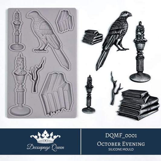 Decoupage Queen - Silicone Mould October Evening