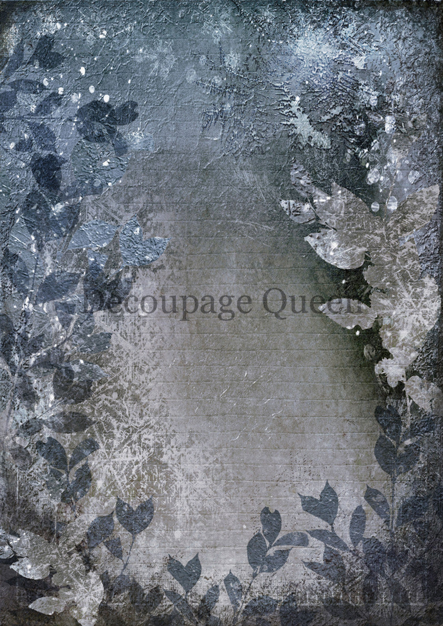 Decoupage Queen Rice Paper - A4 Sheet - City Background