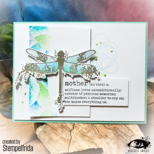 Visible Image clear stamps -Mother Definition