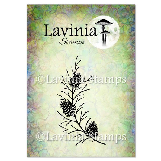 Lavinia Stamps -  Fir Cone Branch