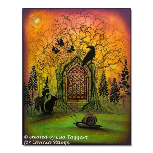 Lavinia Stamps - Forest Temple