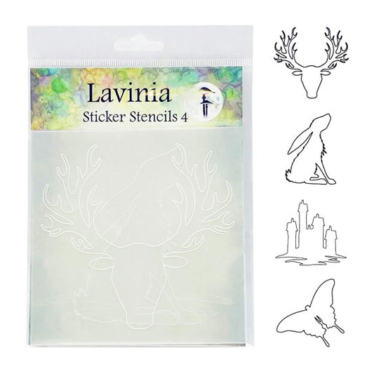 Lavinia Stamp - Elegant Collection - Sticker Stencils 4