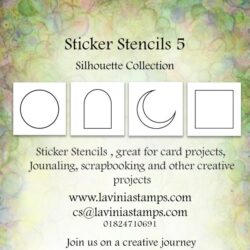 Lavinia Stamp -  Silhouette Collection - Sticker Stencils 5