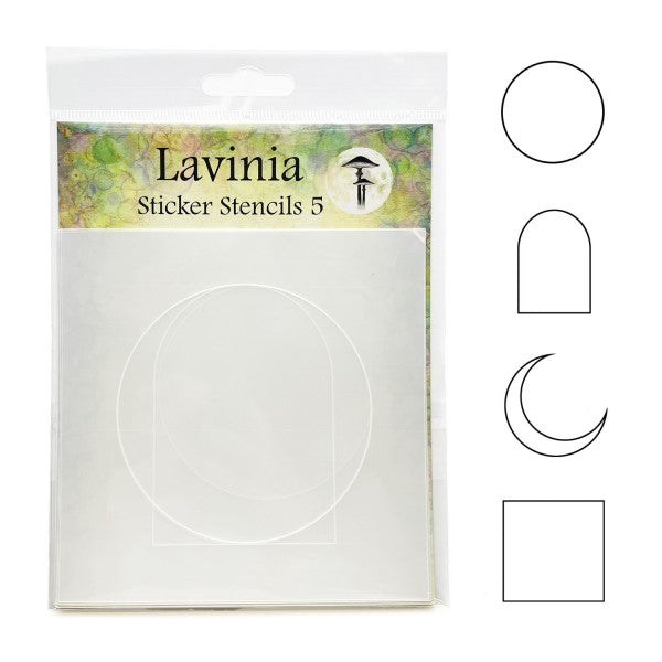 Lavinia Stamp -  Silhouette Collection - Sticker Stencils 5