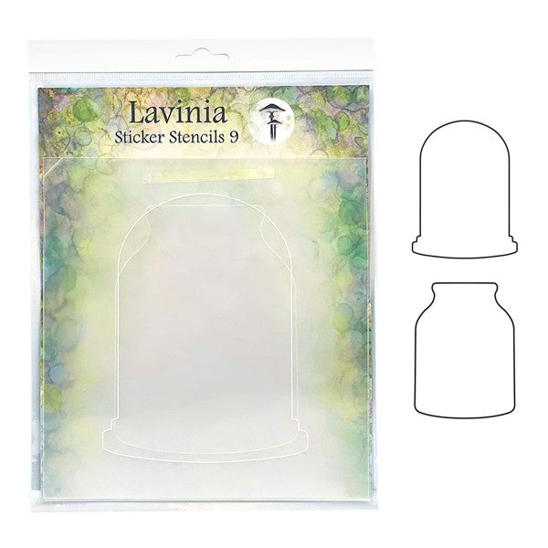 Lavinia Stamp - Sticker Stencils 9 - Moon Jar Collection