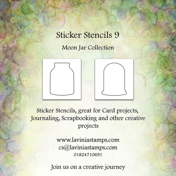 Lavinia Stamp - Sticker Stencils 9 - Moon Jar Collection