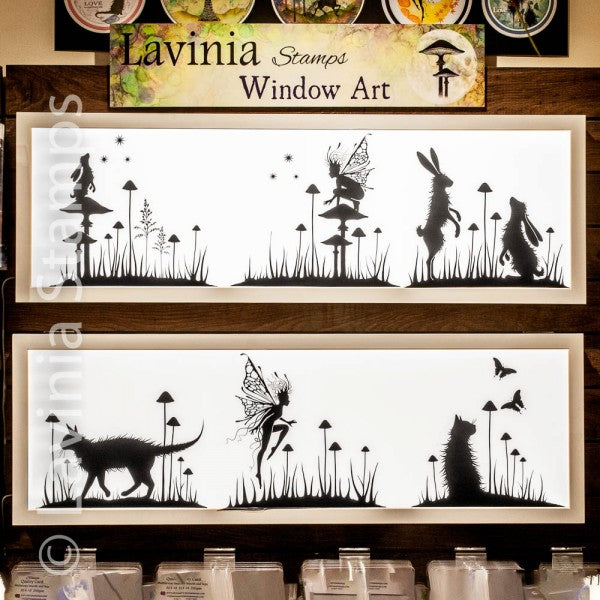 Lavinia Stamps - Window Cling - Chasing Butterflies