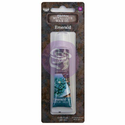 Finnabair Art Alchemy  - Metallique Wax - Emerald