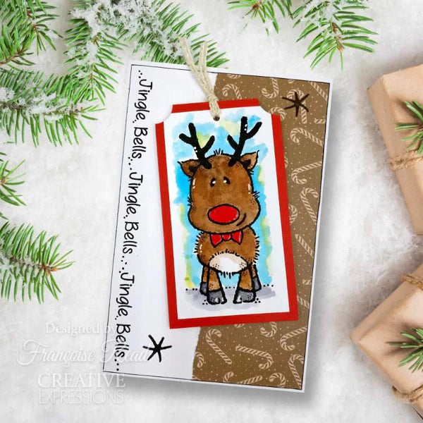 Woodware Craft Collection -Mini Rudolph