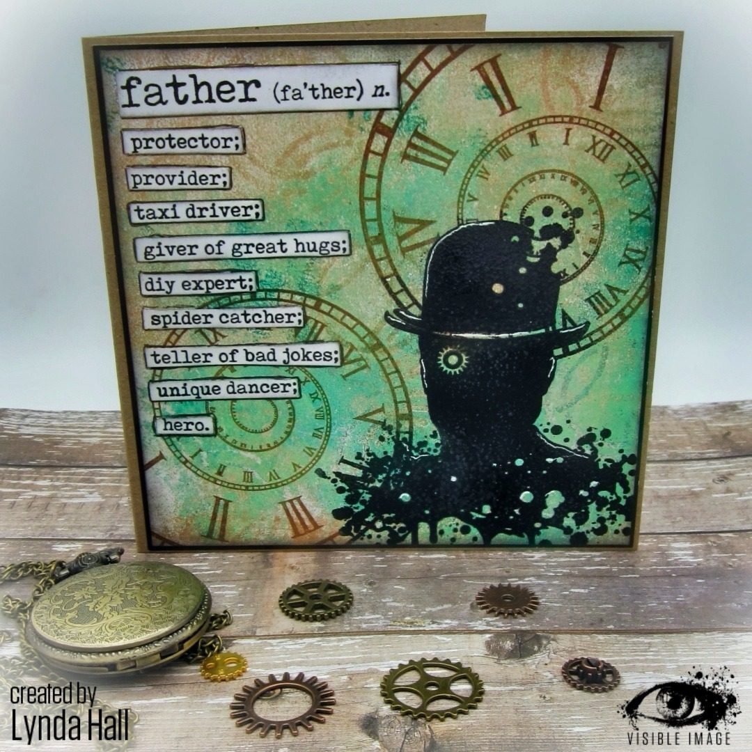 Visible Image clear stamps - Father Definition