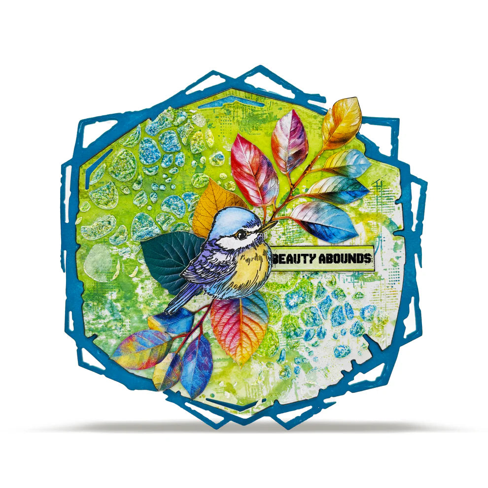 AALL & CREATE - 6X6  Stencil  - Rocky Dirt # PC - 247