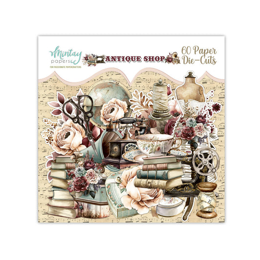 Mintay Papers - Antique Shop 60 Diecuts set