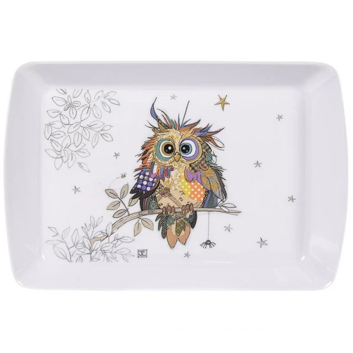 Bug Art Melamine Trays Otto Owl