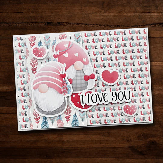 Paper Rose - Gnomie Hugs Die Cuts