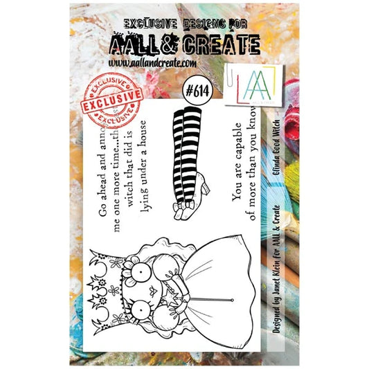 AALL & CREATE - A7 Stamps - Glinda Good Witch #614