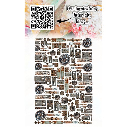 AALL & CREATE - Ephemera Die Cuts  - Bolted Gears # 66