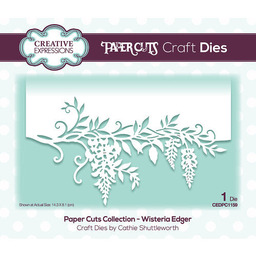 Creative Expressions - Paper Cuts Collection - Wisteria Edger