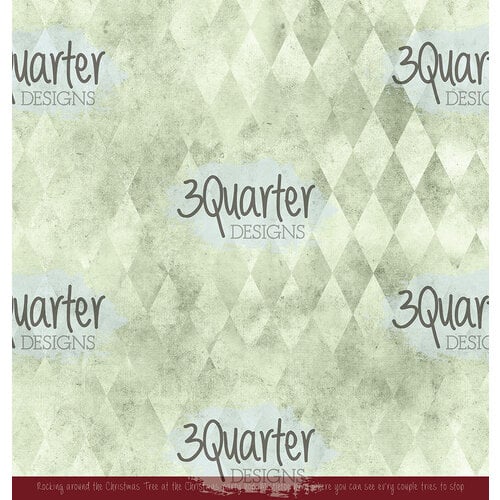 3 Quarter Designs - December Wishes Collection Kit & Diecuts Set